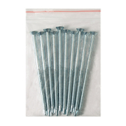 Винт за метал Vipa с фрезенкова глава самопробивен поцинкован  6.3x120 мм, PH 3, 10 бр./опак., DIN 7504Р - product - 014 TGK 287