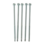 Винт за метал Vipa с 6-стенна глава с борд, самопробивен  6.3x160 мм, SW 10, 5 бр./опак., DIN 7504K - product - 014 TGK 305