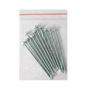 Винт за метал Vipa с 6-стенна глава с борд, самопробивен  4.8x90 мм, SW 8, 10 бр./опак., DIN 7504K - product - 014 TGK 302