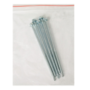 Винт за метал Vipa с 6-стенна глава с борд, самопробивен  6.3x150 мм, SW 10, 5 бр./опак., DIN 7504K - product - 014 TGK 313