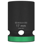 Вложка милиметрова Bosch 6-стен ударна  17 мм х 1/2, 38 мм, PRO Impact - product - 016 BSH 707