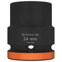 Вложка милиметрова Bosch 6-стен ударна  24 мм х 3/4", PRO Impact