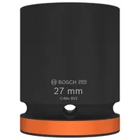 Вложка милиметрова Bosch 6-стен ударна  27 мм х 3/4", PRO Impact