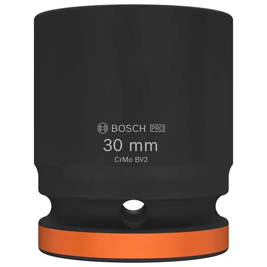 Вложка милиметрова Bosch 6-стен ударна  30 мм х 3/4", PRO Impact