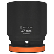 Вложка милиметрова Bosch 6-стен ударна  32 мм х 3/4, 57 мм, PRO Impact - product - 016 BSH 717