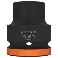Вложка милиметрова Bosch 6-стен ударна  19 мм х 3/4", PRO Impact
