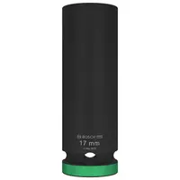 Вложка милиметрова Bosch 6-стен ударна удължена  17 мм х 1/2", PRO Impact
