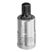 Вложка с накрайник Gedore външен 12-стен  М12 х 1/2, INX 19 12 - product - 016 GED 084