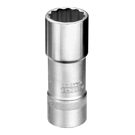 Вложка милиметрова Gedore 12-стен удължена  24 мм х 1/2", D 19 L 24