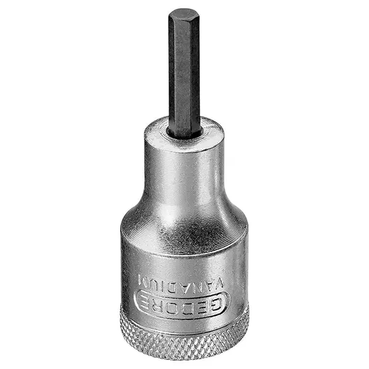 Вложка с накрайник Gedore външен 6-стен  17 мм х 1/2", IN 19 17