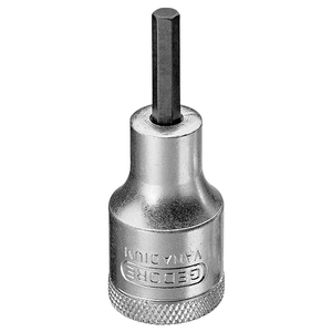 Вложка с накрайник Gedore външен 6-стен 17 мм х 1/2", 60 мм, IN 19 17