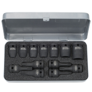 Вложки комплект Heyco милиметрови  13 бр., Е10-24 х 1/2, Т30-70 х 1/2, 6300-50 - product - 016 HCO 691