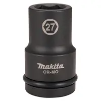 Вложка милиметрова Makita 6-стен удължена  27 мм х 1"