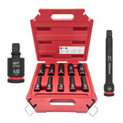 Вложки комплект Milwaukee ударни  12 бр., 10-24 мм, 1/2, 75 мм - product - 016 MLA 683