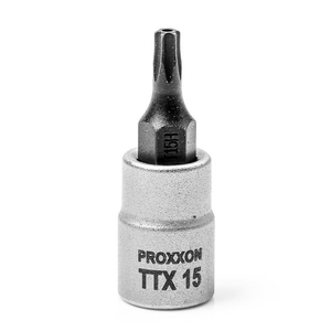 Вложка с накрайник Proxxon Torx  TTX15 х 1/4", 33 мм
