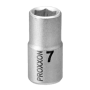 Вложка милиметрова Proxxon 6-стен  7 мм х 1/4, 25 мм - product - 016 PRN 124