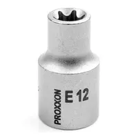 Вложка E-Torx Proxxon с квадрат  Е12 х 1/2"