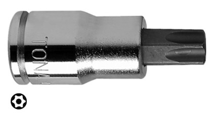Вложка Expert с накрайник външен Torx с отвор TT25 х 1/2", 55 мм