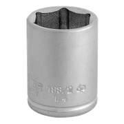 Вложка милиметрова Unior 6-стен  10 мм х 1/4, 25 мм, 188/2 6p - product - 016 UNR 126