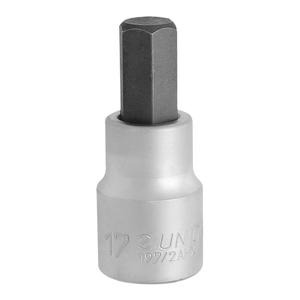 Вложка Unior с накрайник външен 6-стен 17 мм х 3/4", 80 мм, 762/5B
