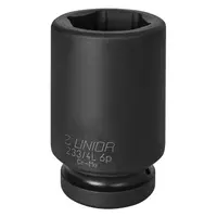 Вложка милиметрова Unior 6-стен ударна удължена  41 мм х 1", 233/4L