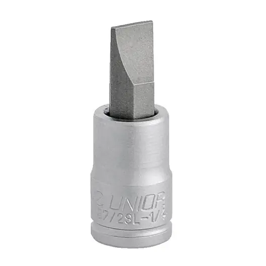 Вложка с накрайник Unior прав шлиц  SB4 х 1/4", 187/2SL