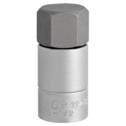 Вложка с накрайник Unior външен 6-стен  22 мм х 1/2, 192/2HX - product - 016 UNR 664