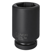 Вложка милиметрова Unior 6-стен ударна удължена  55 мм x 1, 100 мм, 233/4L6p - product - 016 UNR 686