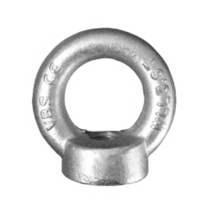 Гайка QD Rigging China ринг поцинкована 140 кг, M8 мм, 1.25 мм, 4.8, DIN 582