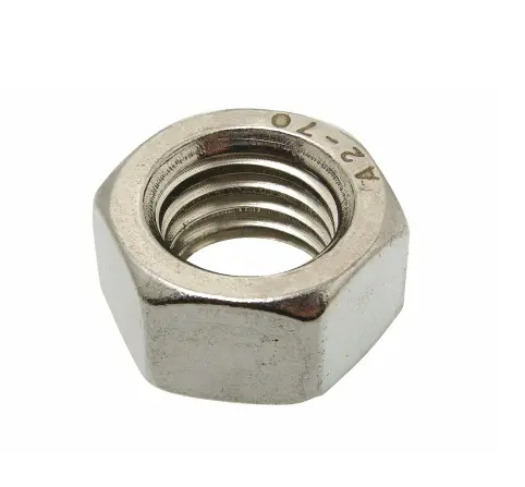 Гайка метрична резба Inox Mare неръждаема  A2, M5, 0.8 мм, 4 мм, 7.0, 1000 бр./опак., DIN 934