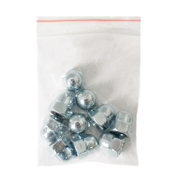 Гайка Valenta глуха поцинкована M12, 1.75 мм, 22 мм, 10 бр./опак., DIN 1587 - product - 019 TGK 019