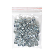 Гайка Valenta стопорна поцинкована M8, 1.25 мм, 8 мм, 8.0, 50 бр./опак., DIN 985 - product - 019 TGK 021