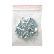 Гайка крилчата Vipa поцинкована  M3, 0.5 мм, 6 мм, 4.8, 20 бр./опак., DIN 314 - product - 019 TGK 059