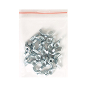 Гайка Valenta крилчата поцинкована M4, 0.7 мм, 8.5 мм, 4.8, 20 бр./опак., DIN 314 - product - 019 TGK 060