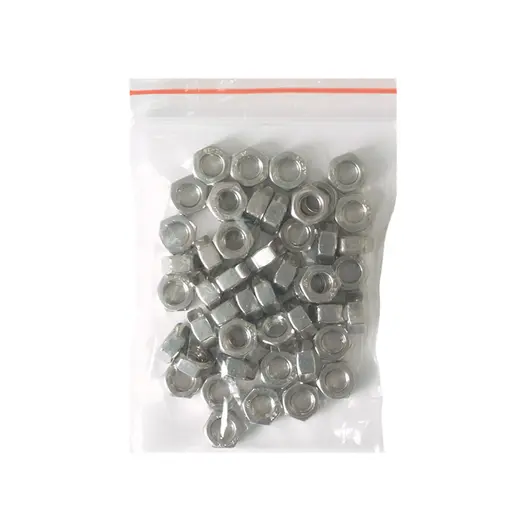 Гайка метрична резба Inox Mare неръждаема  A2, M6, 1 мм, 5 мм, 7.0, 50 бр./опак., DIN 934