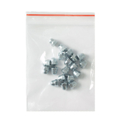 Гайка Valenta глуха поцинкована M4, 0.7 мм, 8 мм, 20 бр./опак., DIN 1587 - product - 019 TGK 105