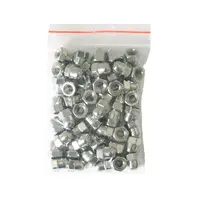 Гайка глуха Inox Mare неръждаема  A2, M6, 1 мм, 12 мм, 50 бр./опак., DIN 1587
