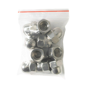 Гайка глуха Inox Mare неръждаема  A2, M12, 1.75 мм, 22 мм, 10 бр./опак., DIN 1587 - product - 019 TGK 112