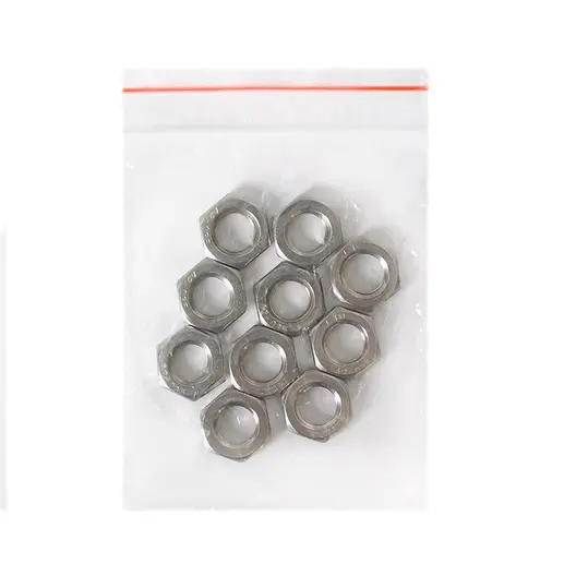 Гайка ниска Inox Mare неръждаема  A2, M14, 2 мм, 7 мм, 7.0, 10 бр./опак., DIN 439