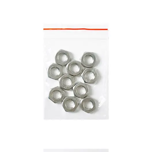 Гайка ниска Inox Mare неръждаема  A2, M10, 1.5 мм, 5 мм, 7.0, 10 бр./опак., DIN 439