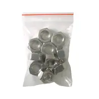 Гайка метрична резба Inox Mare неръждаема  A2, M12, 1.75 мм, 10 мм, 7.0, 10 бр./опак., DIN 934