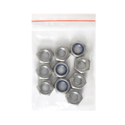 Гайка стопорна Inox Mare неръждаема  A2, M10, 1.5 мм, 10 мм, 7.0, 10 бр./опак., DIN 985 - product - 019 TGK 144