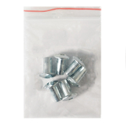 Гайка Anis мебелна съединителна M6, 1 мм, 15 мм, 6 бр./опак. - product - 019 TGK 348