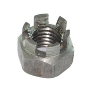 Гайка K&J Fastener коронна черна M24, 3 мм, 27 мм, 8.0, DIN 935 - product - 019 VAD 088