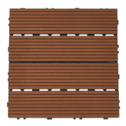 Плочка декинг WPC  300х300 мм, тиково дърво - product - 023 RSM 234