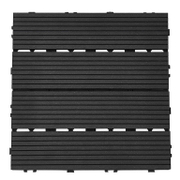 Плочка декинг WPC  300x300 мм, черна - product - 023 RSM 235