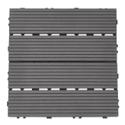 Плочка декинг WPC  300х300 мм, антрацит - product - 023 RSM 232