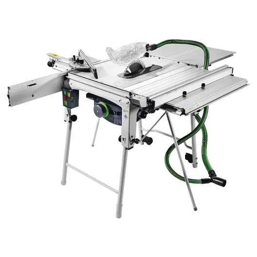Настолен циркуляр Festool в комплект със стойка  2200 W, ф 254 мм, 1700-3500 об./мин, TKS 80 EBS-Set