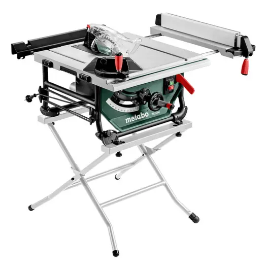 Настолен циркуляр Metabo в комплект със стойка  1500 W, ф 254 мм, 4200 об./мин, TS 254 M