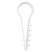 Скоба за монтаж на кабели Elektro-Plast тип фиба  ф 12 мм, бял, USMO-12 - product - 025 ELM1052